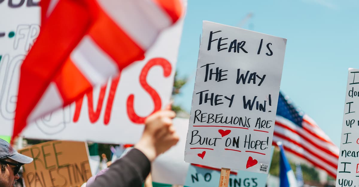 Creative Sign Ideas for Democracy Protests