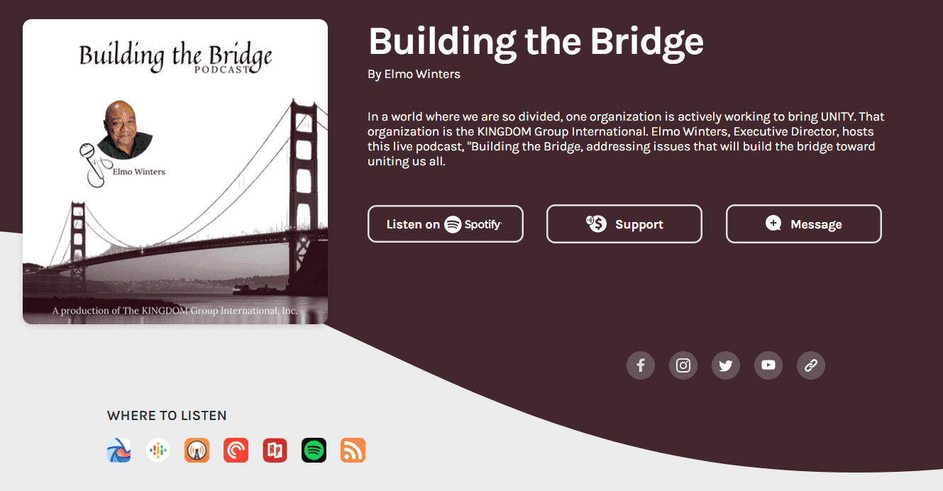 Building the Bridge Podcast - Community Connection Stories