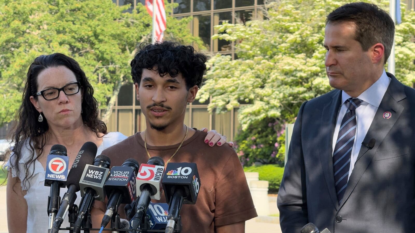 Community Rallies for Student Detained by ICE in Massachusetts